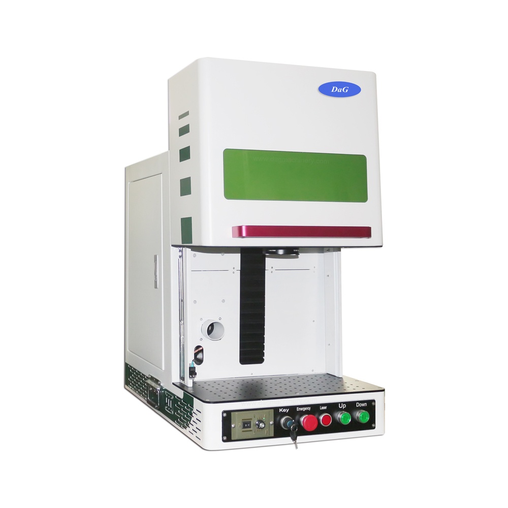 EU Standard Compact Enclosure Fiber Laser Marking Machine