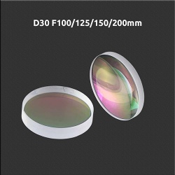 Laser cutting focus lens D30 F100/125/150/200mm